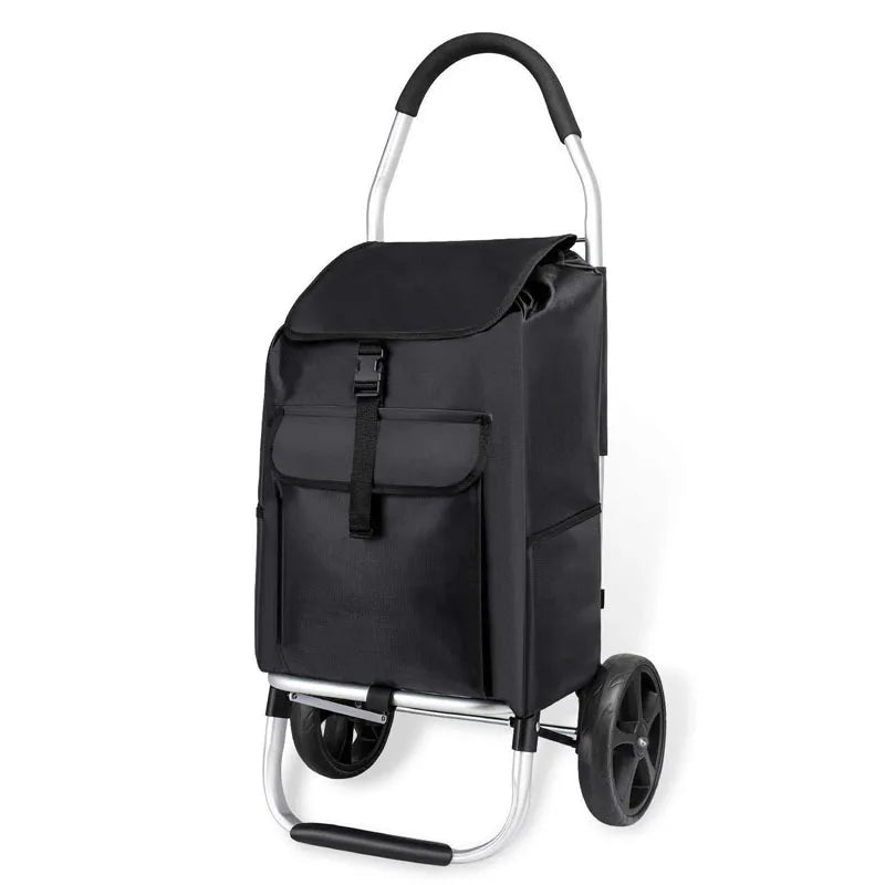 Lightweight Foldable Shopping Trolley for Convenient Everyday Use