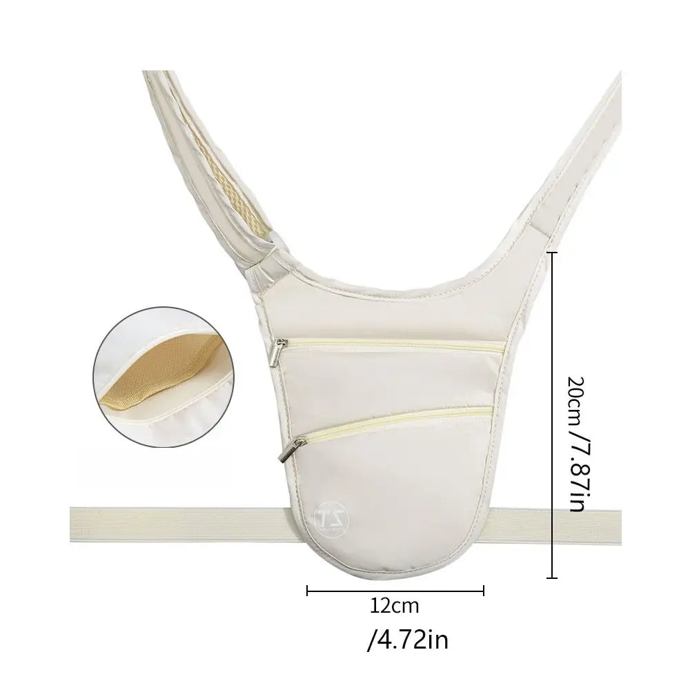 U-Shaped Waterproof Women's Crossbody Fanny Pack Bum Bag