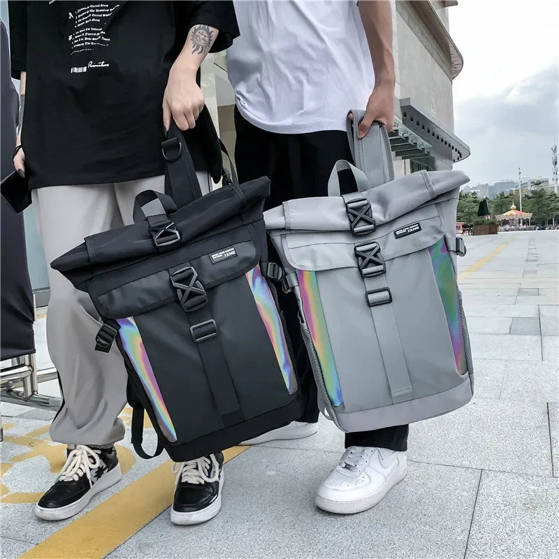 Luna | Women's Large Capacity Reflective Travel Laptop Backpack