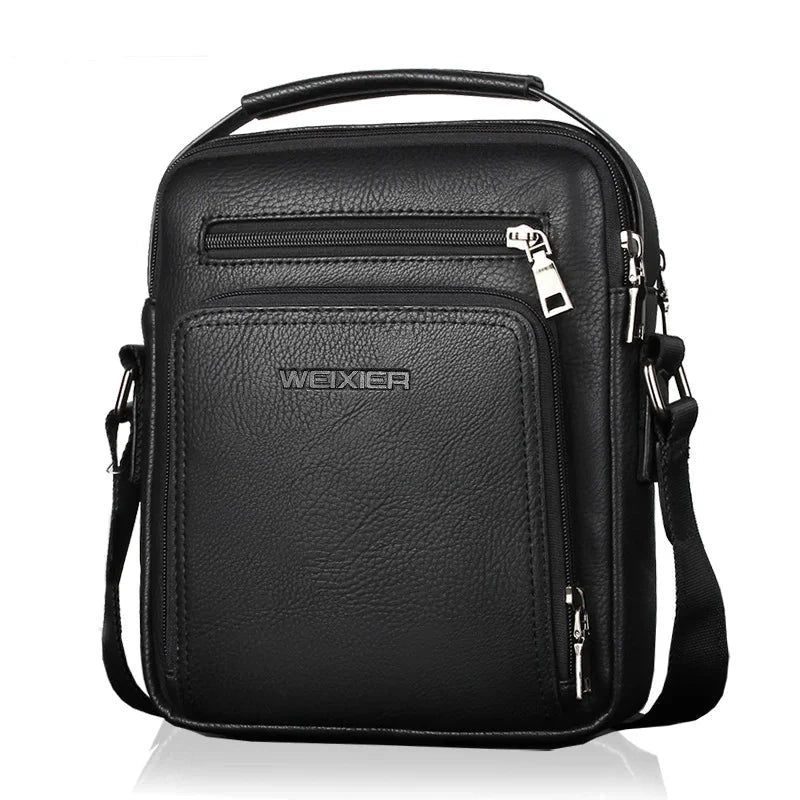 Victor | Men's Vintage Leather Small Crossbody Messenger Bag