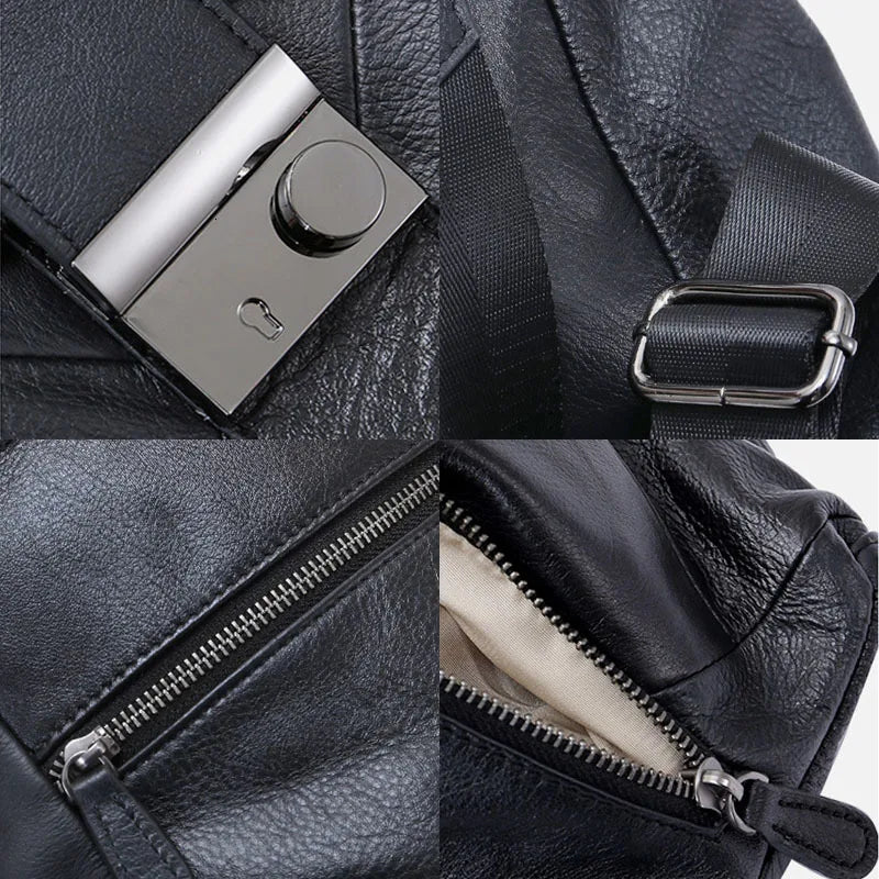 Aria | Women's Elegant Faux Leather Travel Backpack