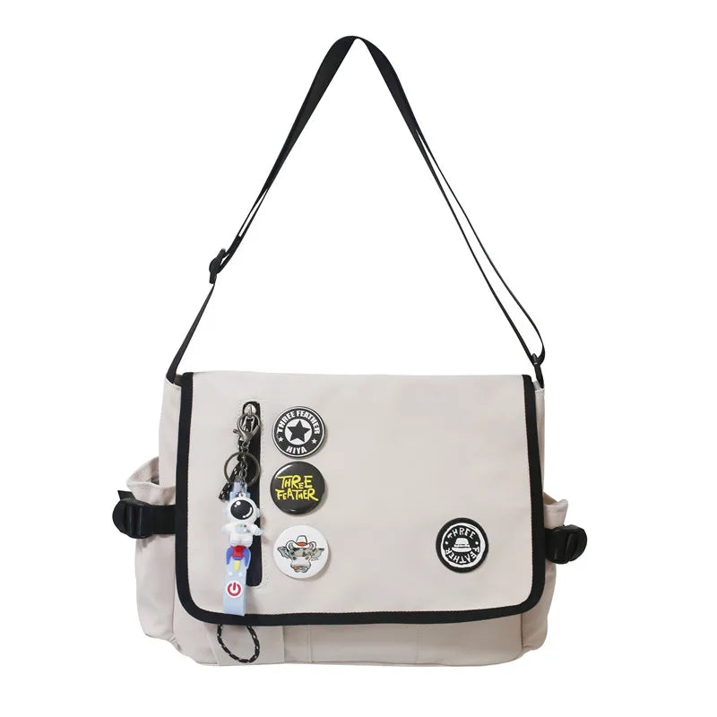 Noah | Trendy Nylon Lightweight Crossbody Messenger Bag