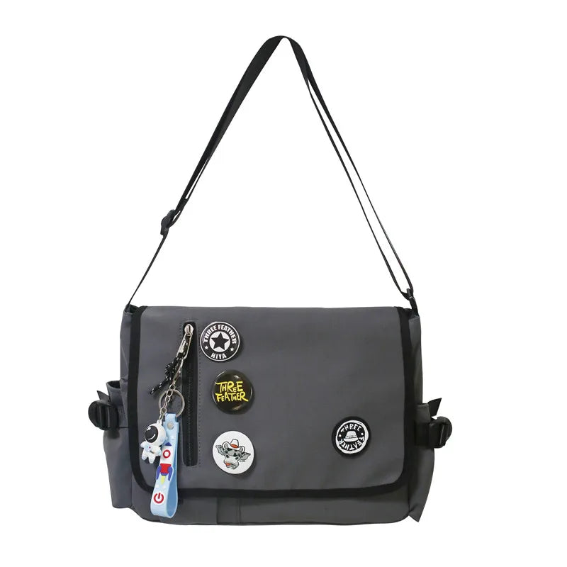 Noah | Trendy Nylon Lightweight Crossbody Messenger Bag