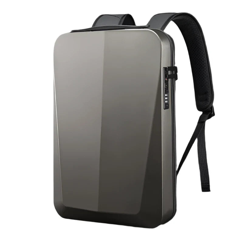 Liam | Men's Ultra-thin Hard Case Business Travel Laptop Anti-theft Backpack