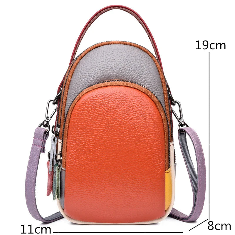 Isabella | Women's Genuine Leather Mini Crossbody Sling Handbag
