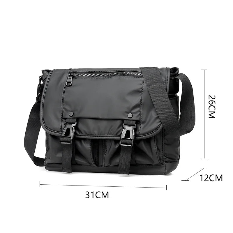 Sebastian | Men's Classic Nylon Waterproof Crossbody Messenger Bag