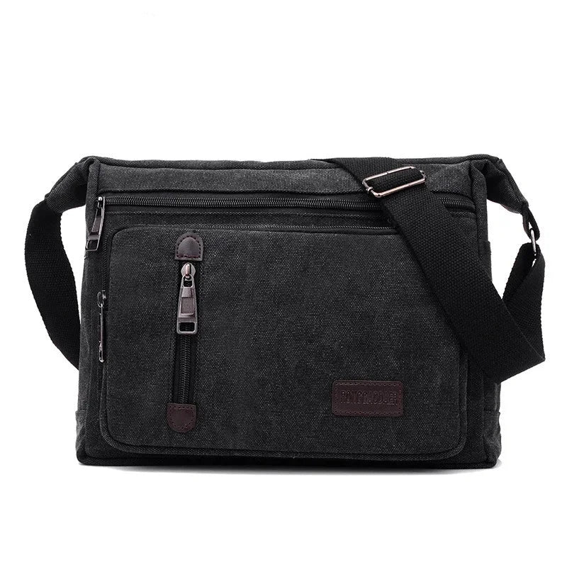 Ethan | Vintage Canvas Men's Crossbody Messenger Bag