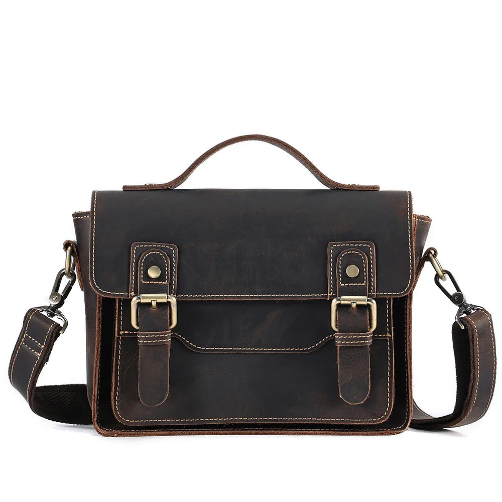 Jameson | Men's Casual Leather Crossbody Messenger Satchel Bag