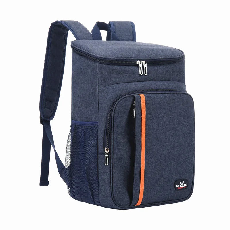 Insulated Lunch Backpack Waterproof Cooler for School and Outdoor Use