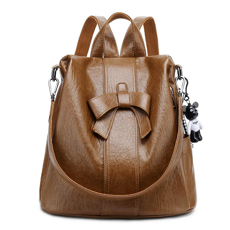 Amelia | Chic Women's Cute Backpack with Bow Design