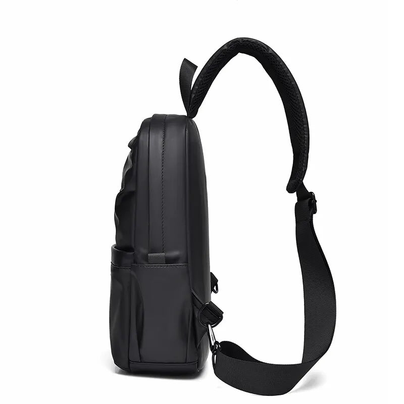 Men's Waterproof Anti-Theft Crossbody Sling Travel Bag