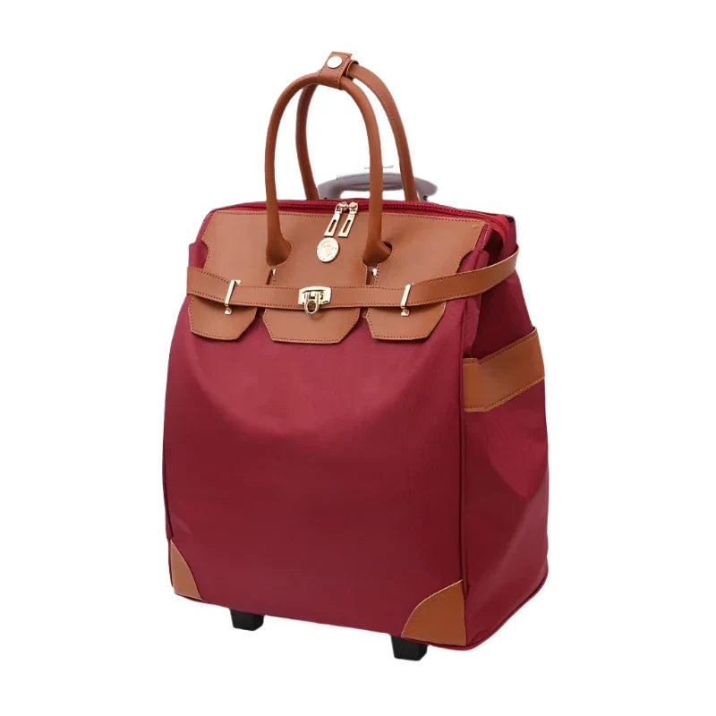 Leo | Large Capacity Travel Rolling Duffle Bag with Wheels