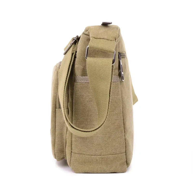 Ethan | Vintage Canvas Men's Crossbody Messenger Bag
