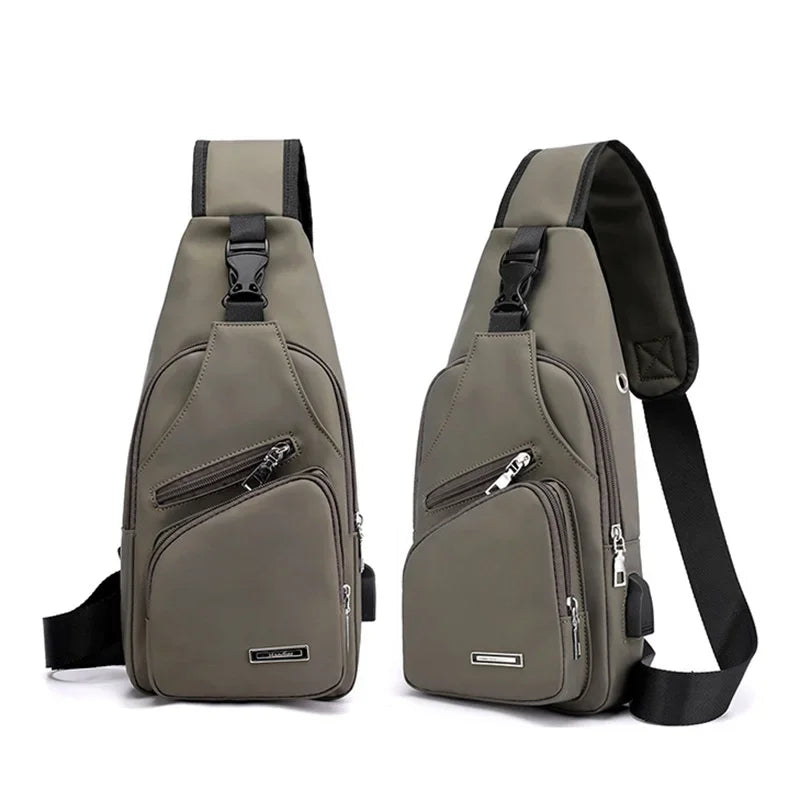 Hayden | Men's Waterproof Crossbody Sling Daypack Travel Bag