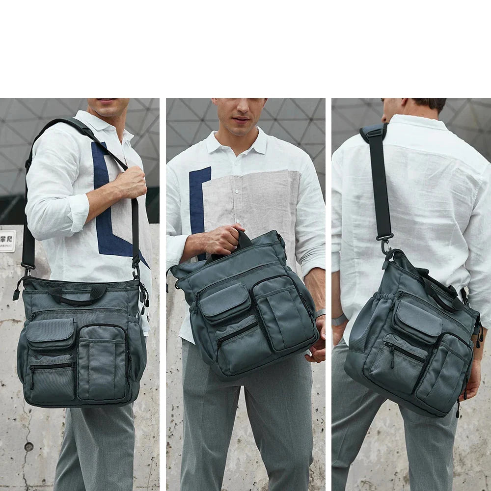 James | Men's Multifunctional Large Capacity Crossbody Handbag