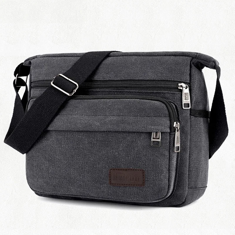 Vince | Women's Multi-Compartment Waterproof Canvas Crossbody Messenger Bag