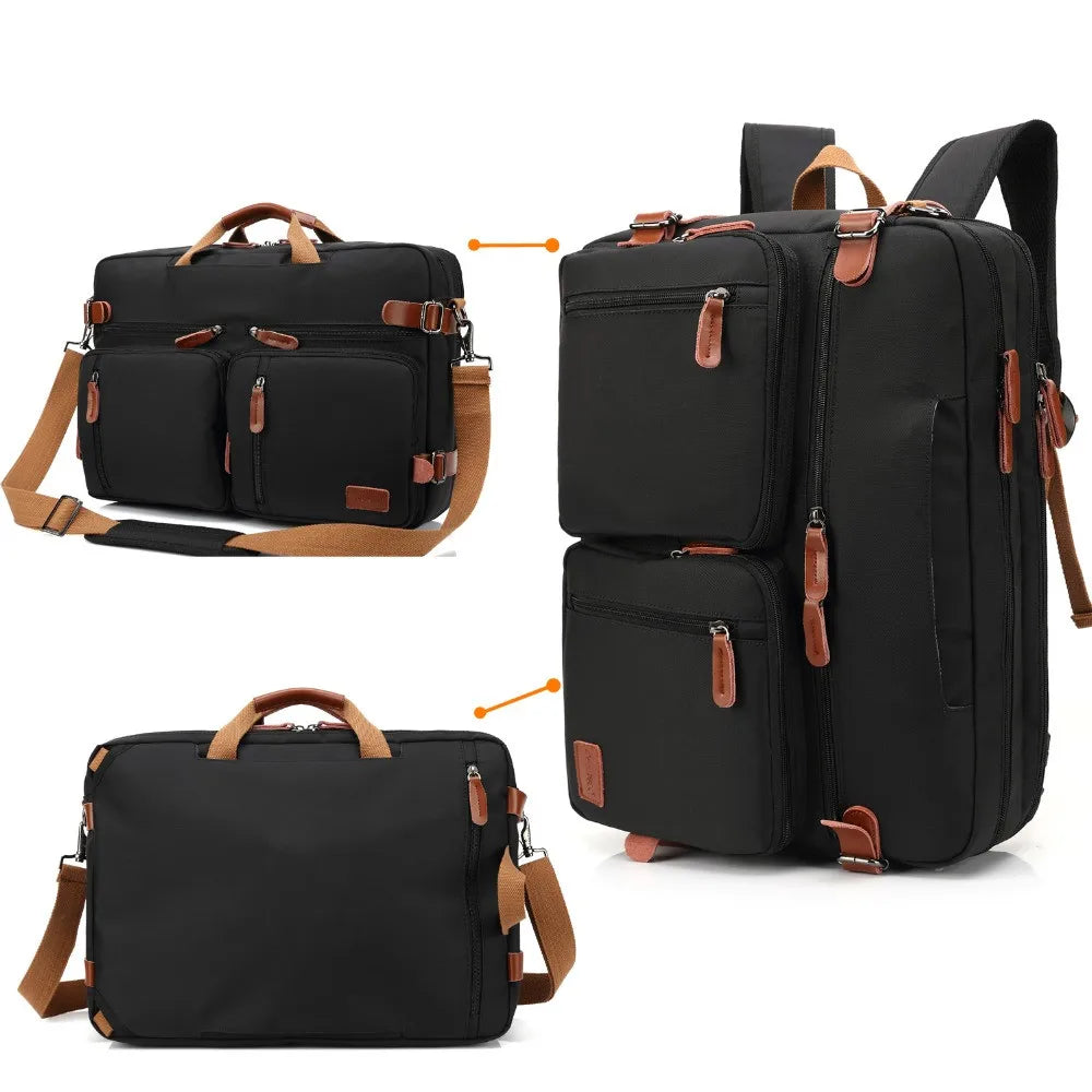 Theo | Men's Convertible Messenger Crossbody Laptop Travel Bag