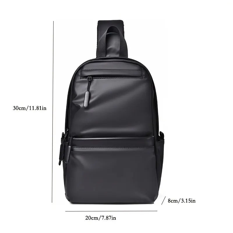 Men's Waterproof Anti-Theft Crossbody Sling Travel Bag