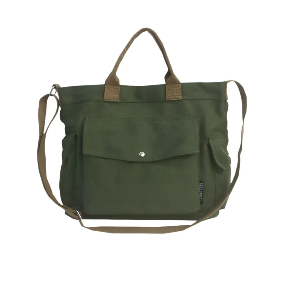Sophia | Women's Simple Canvas Crossbody Messenger Sling Bag