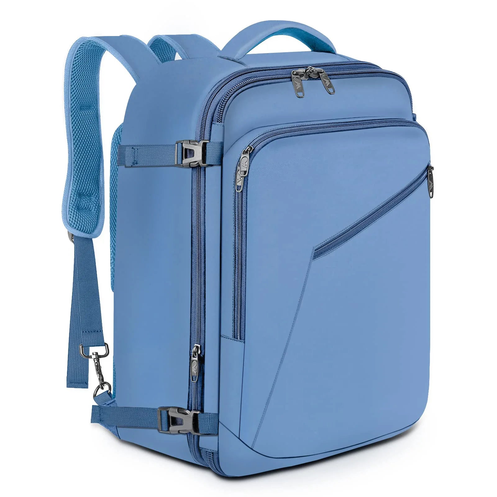 45L Expandable Waterproof Large Men's Travel Hiking Laptop Carry On Backpack