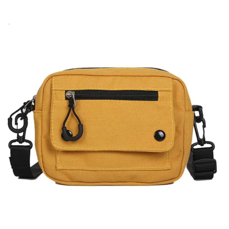 Mila | Women's Small Canvas Crossbody Square Sling Bag