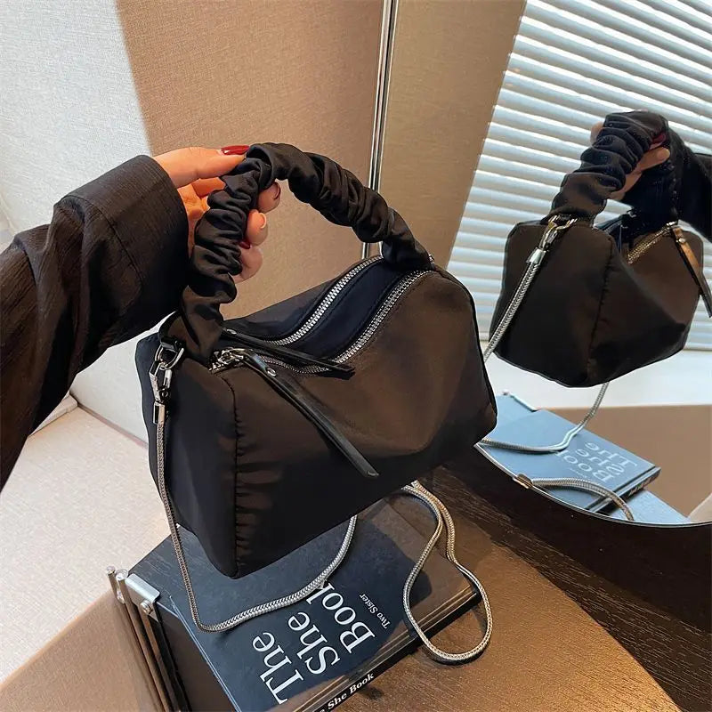 Sophia | Women's Cloud Ruched Crossbody Sling Handbag