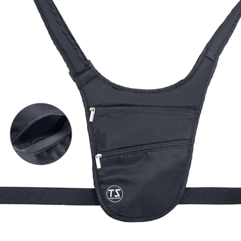 U-Shaped Waterproof Women's Crossbody Fanny Pack Bum Bag