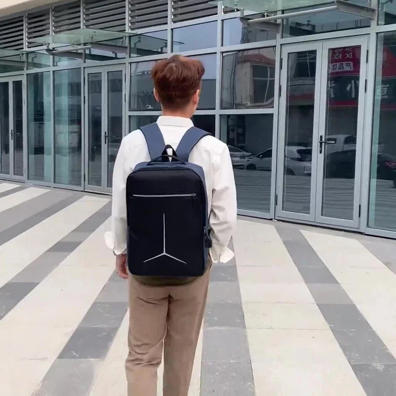 Leo | Men's Sports Hiking Travel Rucksack Laptop Backpack with USB Charging Port