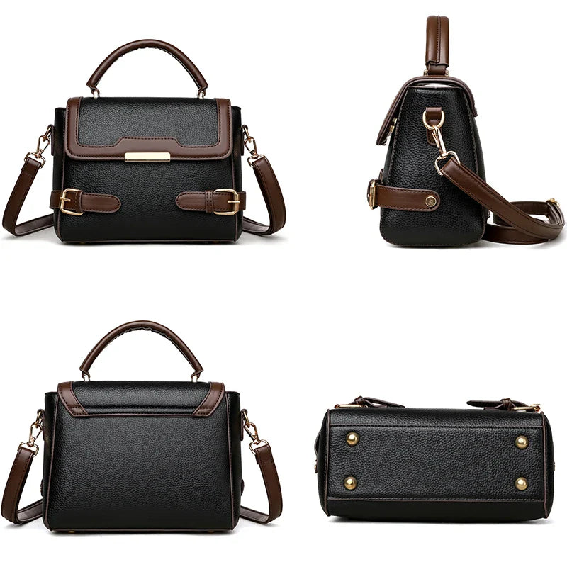 Lily | Women's Elegant Faux Leather Crossbody Handbag