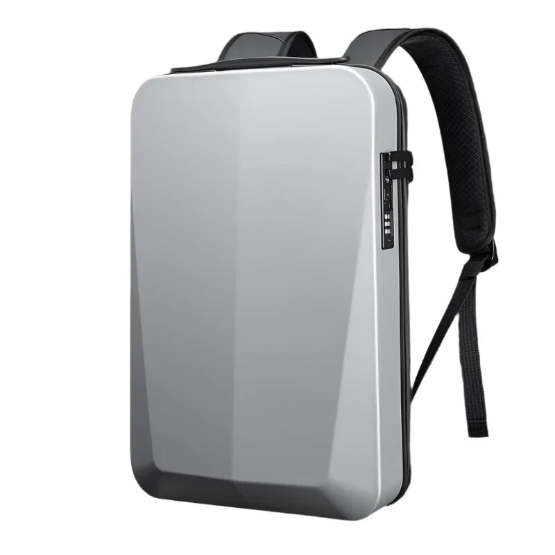 Liam | Men's Ultra-thin Hard Case Business Travel Laptop Anti-theft Backpack