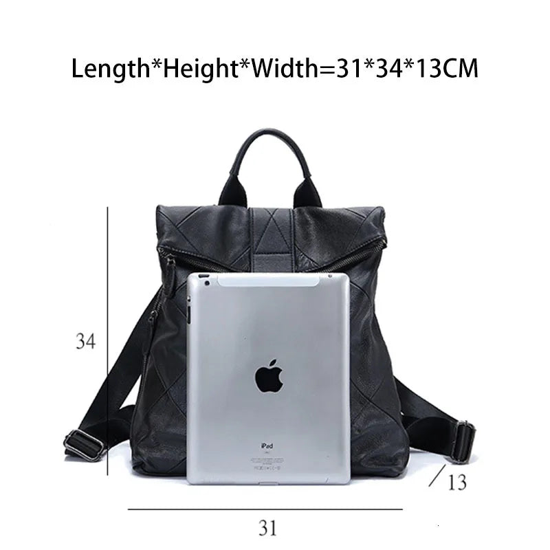 Aria | Women's Elegant Faux Leather Travel Backpack