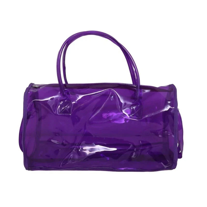 Sienna | Transparent PVC Sports Travel Duffle Bag