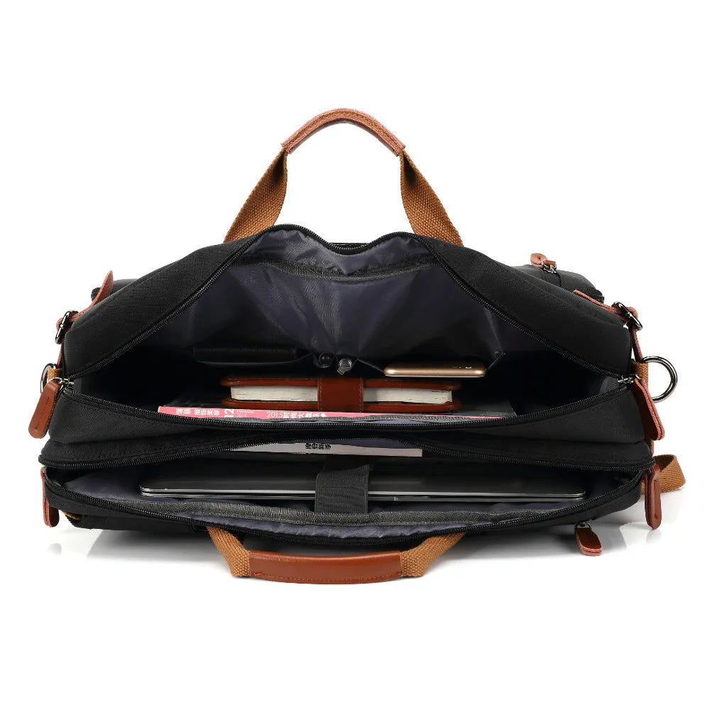 Theo | Men's Convertible Messenger Crossbody Laptop Travel Bag