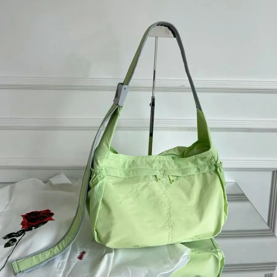 Cecilia | Women's Lightweight Waterproof Nylon Crossbody Messenger Bag