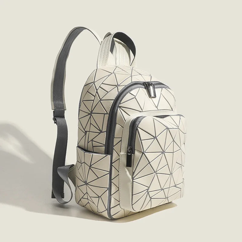 Angelo | Men's Geometric Fashion Large Travel Backpack