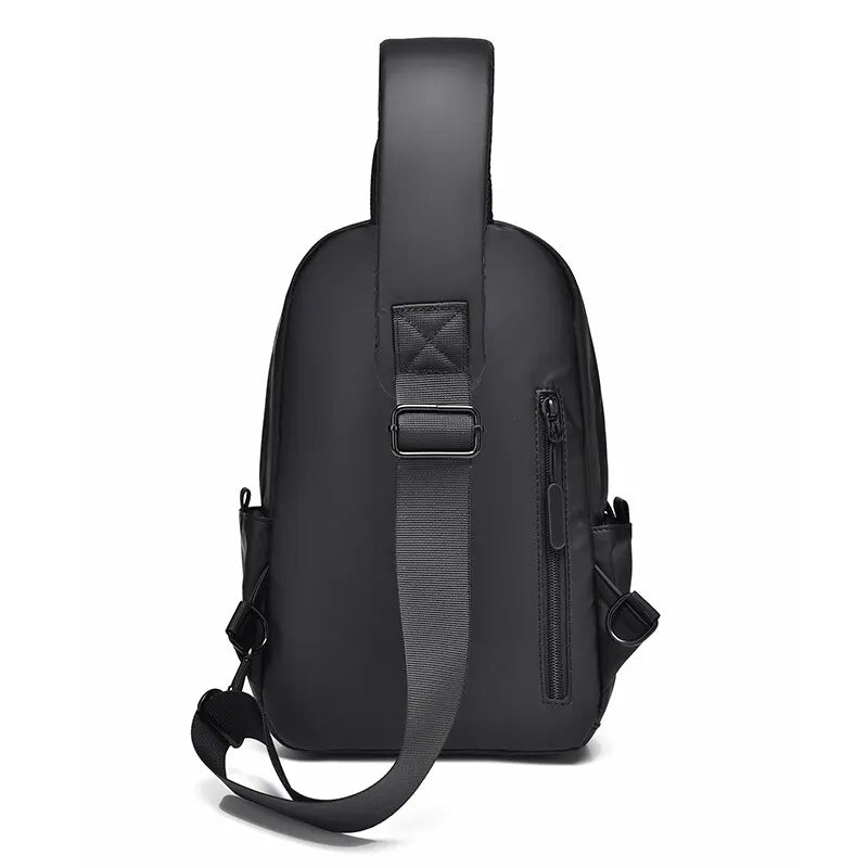 Men's Waterproof Anti-Theft Crossbody Sling Travel Bag