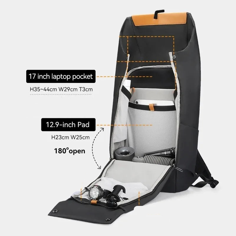 Mark | Expandable Men's Travel Hiking Rucksack Laptop Backpack