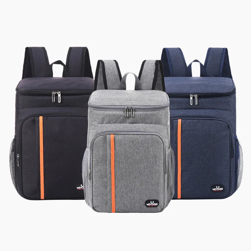 Insulated Lunch Backpack Waterproof Cooler for School and Outdoor Use