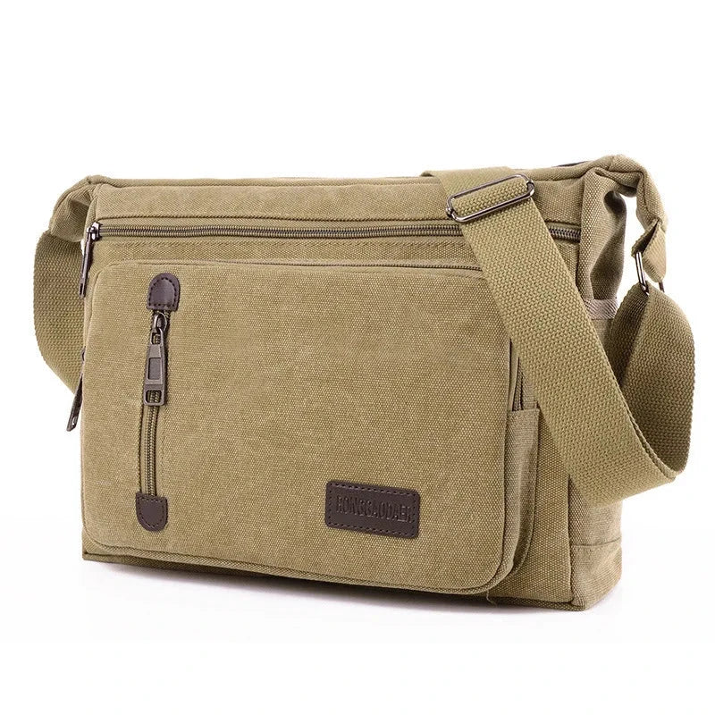 Ethan | Vintage Canvas Men's Crossbody Messenger Bag