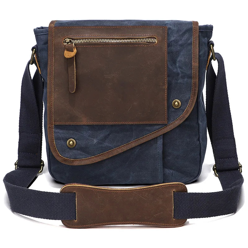Sebastian | Vintage Canvas Men's Crossbody Messenger Bag