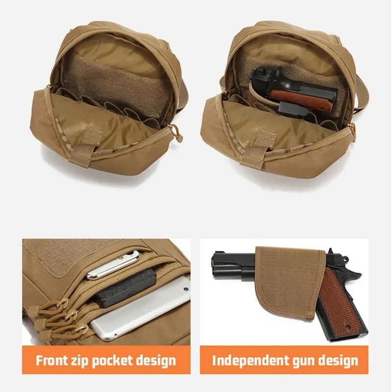 Men's Tactical Crossbody Sling Bag