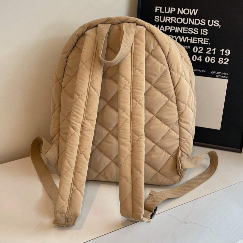 Luna | Women's Quilted Puffer Large Backpack