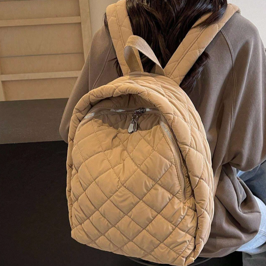 Luna | Women's Quilted Puffer Large Backpack