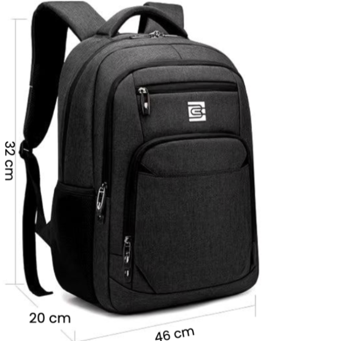 Slim Business Laptop Travel Hiking Backpack with USB Port