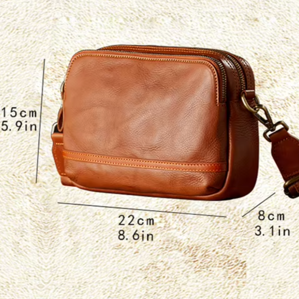 Noah | Men's Retro Genuine Leather Crossbody Sling Bag