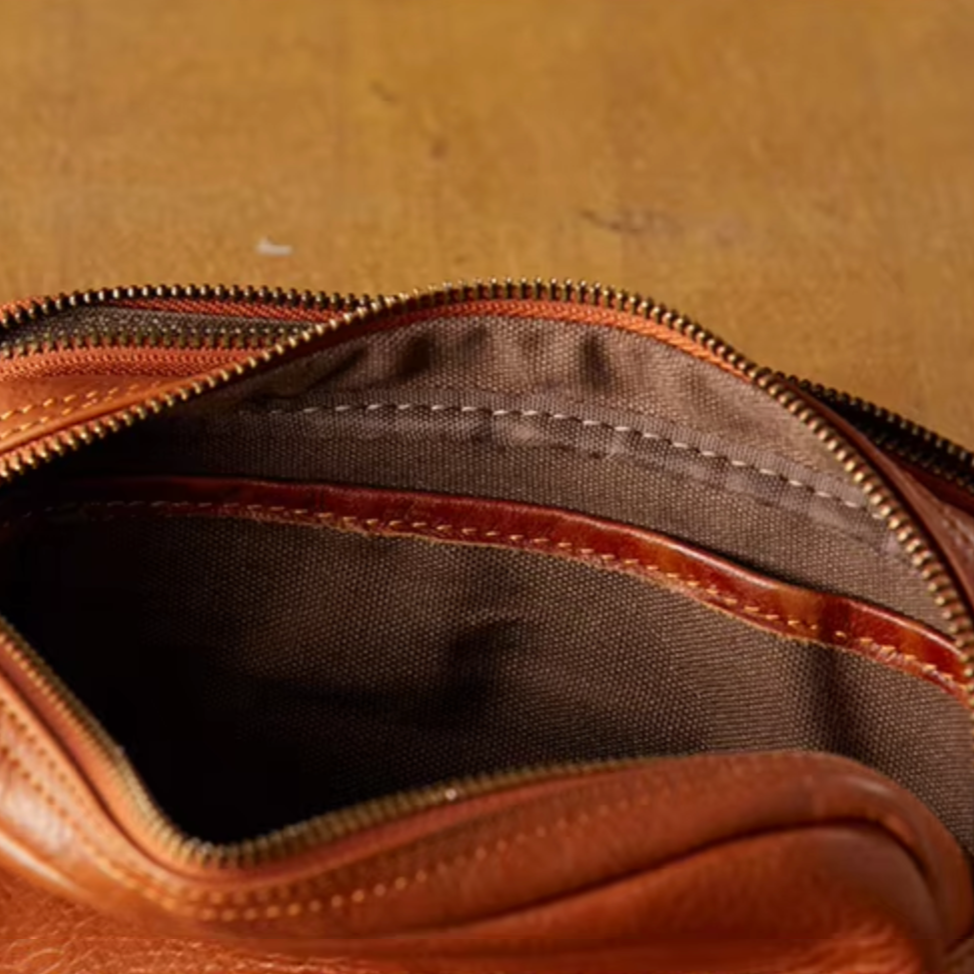 Noah | Men's Retro Genuine Leather Crossbody Sling Bag