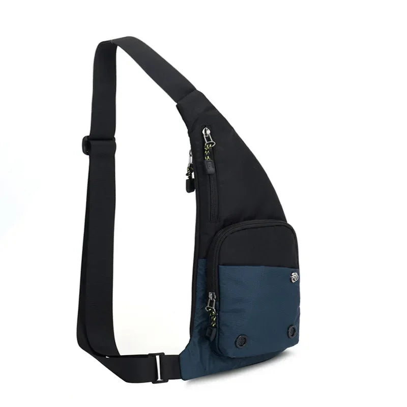 Oliver | Men's Small Slim Waterproof Canvas Crossbody Sling Bag