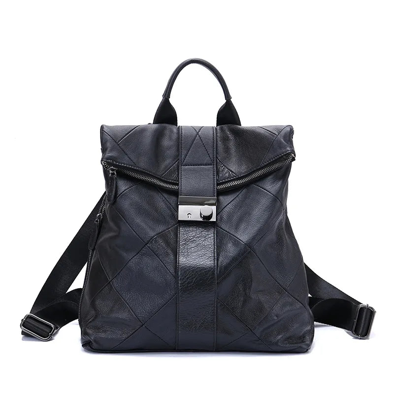 Aria | Women's Elegant Faux Leather Travel Backpack