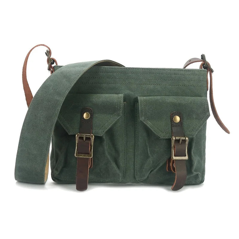 Oliver | Men's Vintage Canvas Crossbody Messenger Bag