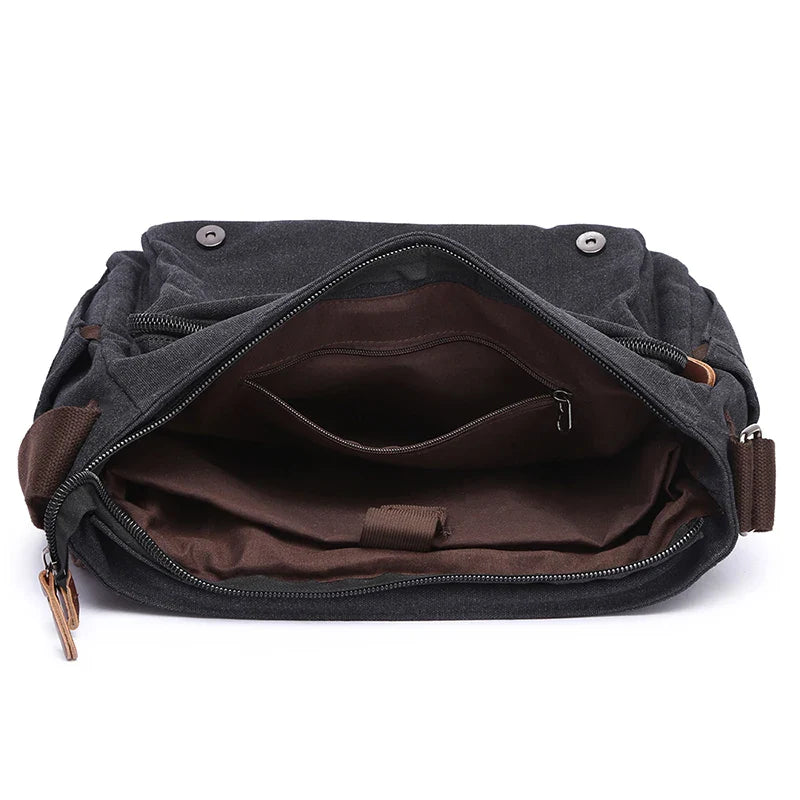 Aiden | Waterproof Canvas Men's Crossbody Messenger Bag
